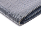 Hermes Bifold Wallet Bearn Souffle Blue Marine — view 8