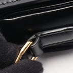 Celine Shoulder Bag Teen Triomphe Black Leather — view 6