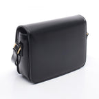 Celine Shoulder Bag Teen Triomphe Black Leather — view 2