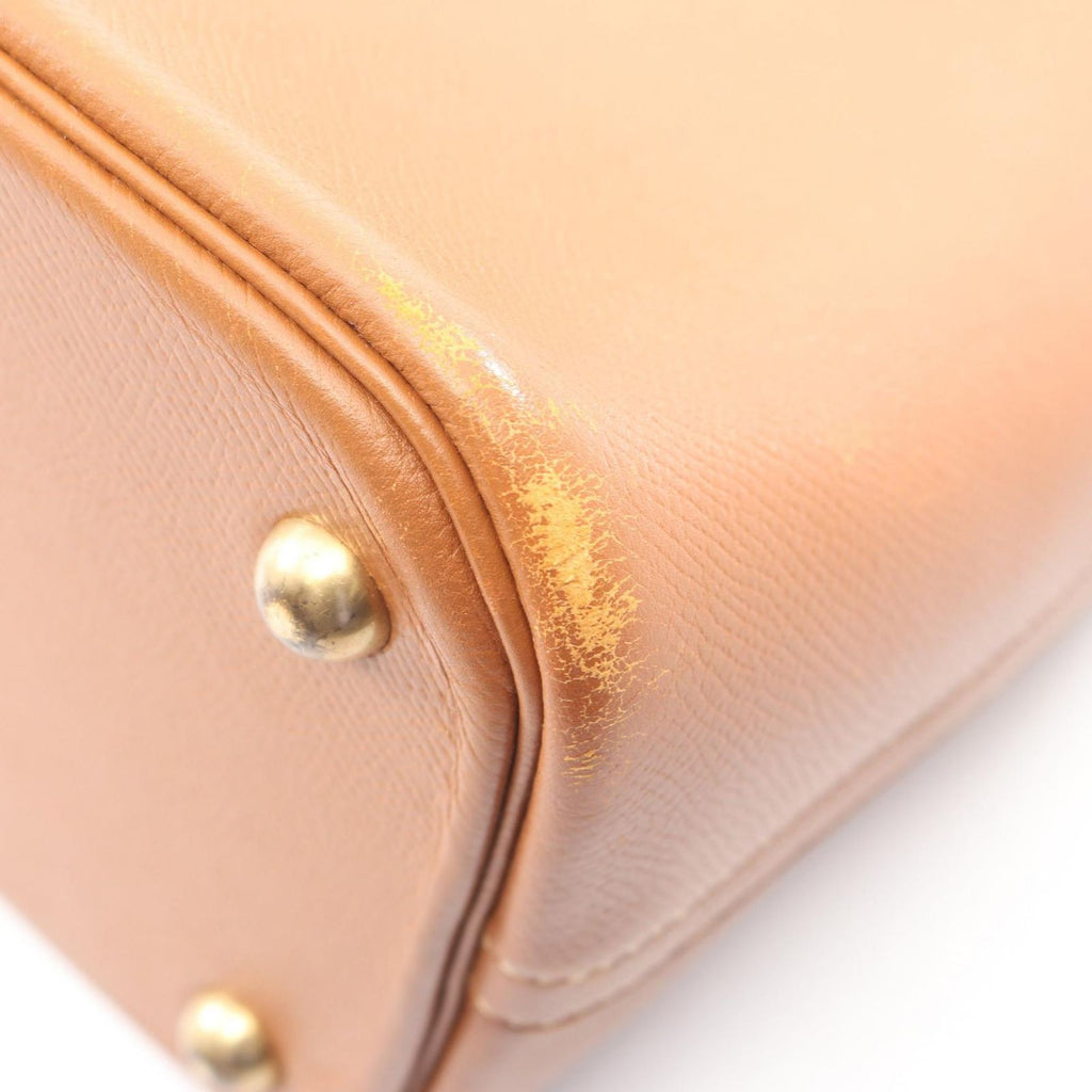 Hermes Handbag Bolide 35 Gold 2-Way Leather — view 7