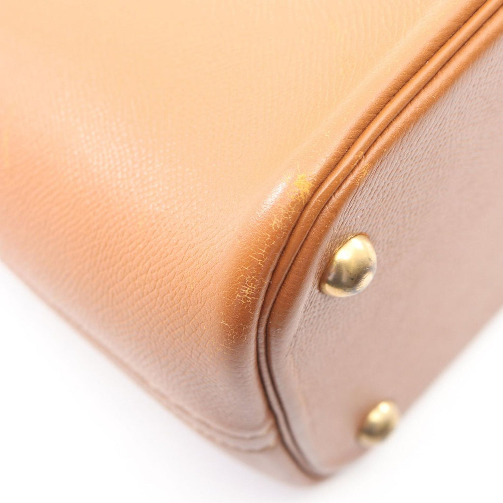 Hermes Handbag Bolide 35 Gold 2-Way Leather — view 6