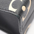 Louis Vuitton Handbag On The Go PM Bicolor 2-Way Black Beige Leather — view 6