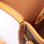 Louis Vuitton Shoulder Bag Sologne Canvas Leather — view 6