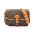 Louis Vuitton Shoulder Bag Sologne Canvas Leather