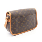 Louis Vuitton Shoulder Bag Sologne Canvas Leather — view 2