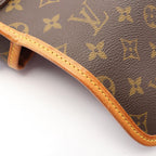 Louis Vuitton Shoulder Bag Sologne Canvas Leather — view 8