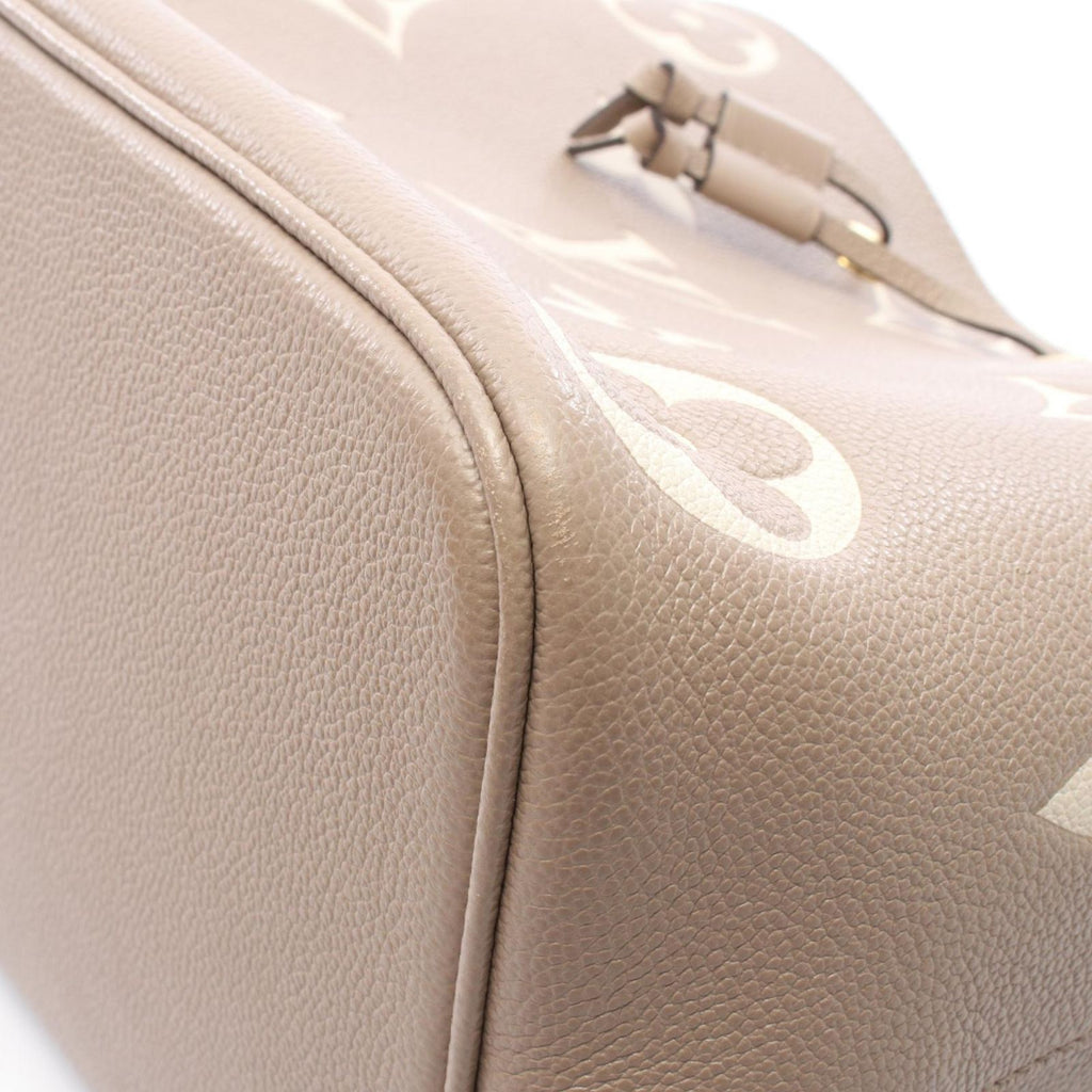 Louis Vuitton Shoulder Bag Neo Noe MM Bicolor Tourtelle Cream Leather — view 7