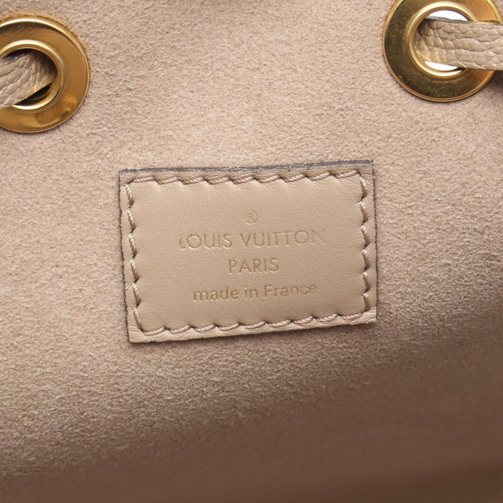 Louis Vuitton Shoulder Bag Neo Noe MM Bicolor Tourtelle Cream Leather — view 4