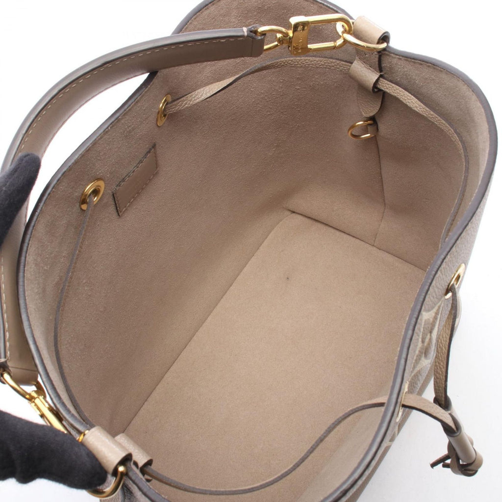 Louis Vuitton Shoulder Bag Neo Noe MM Bicolor Tourtelle Cream Leather — view 3