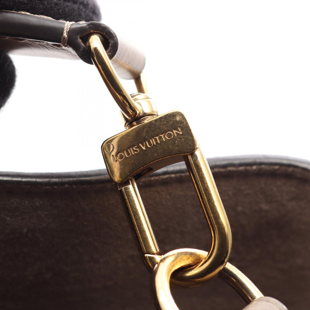 Louis Vuitton Shoulder Bag Neo Noe MM Bicolor 2-Way Tourtelle Cream Leather — view 6