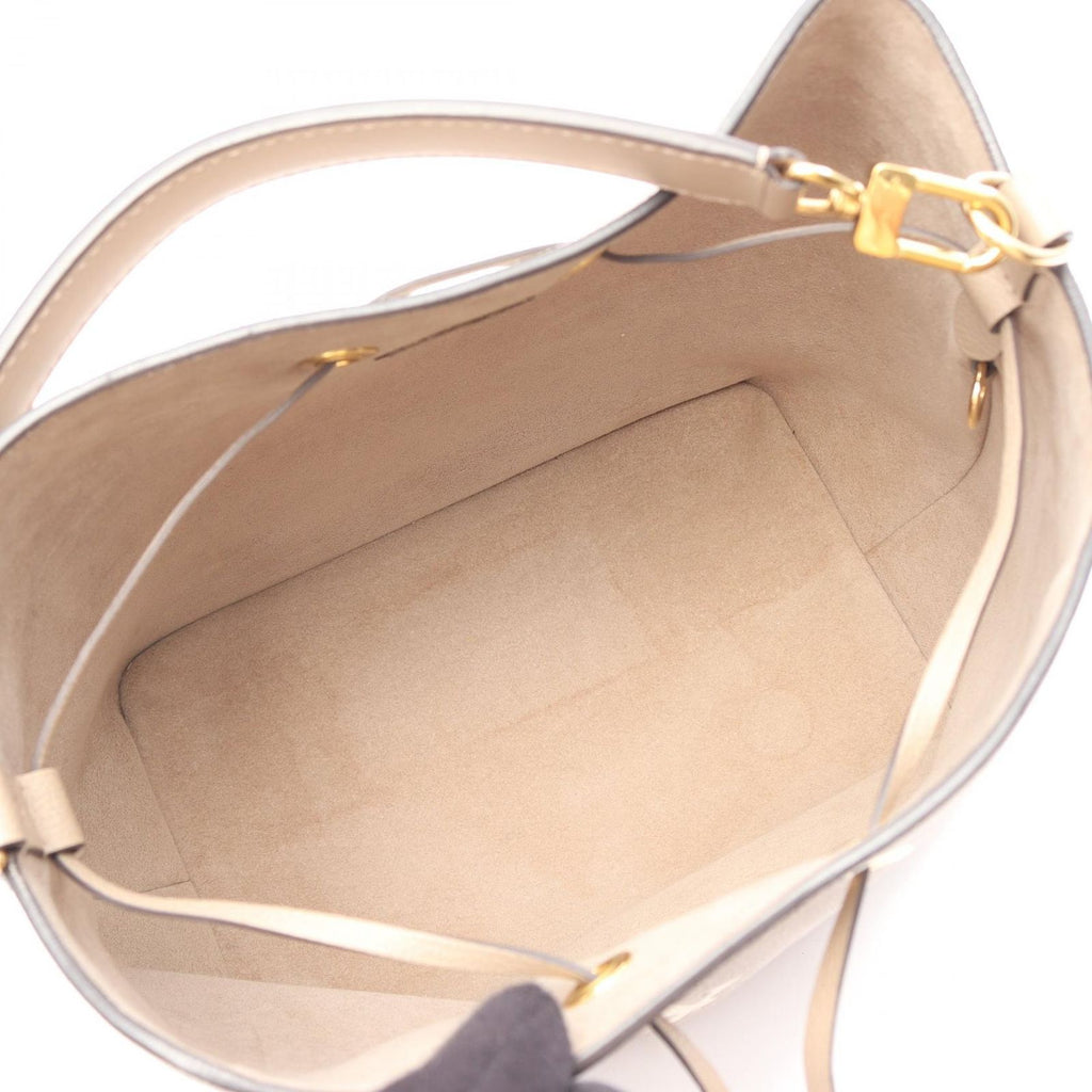 Louis Vuitton Shoulder Bag Neo Noe MM Bicolor 2-Way Tourtelle Cream Leather — view 3