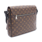 Louis Vuitton Shoulder Bag District MM Canvas Leather — view 2