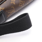 Louis Vuitton Shoulder Bag District MM Canvas Leather — view 9