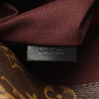 Louis Vuitton Shoulder Bag District MM Canvas Leather — view 5