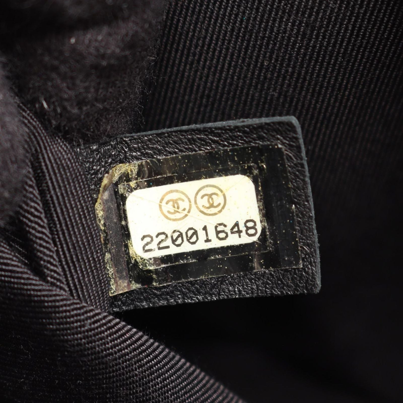 Chanel Shoulder Bag Boy Black Lambskin Boy Chain