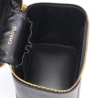 Chanel Handbag CC Logo Black Caviar Leather — view 3