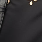 Prada Handbag Tessuto Saffiano 2-Way Black Nylon Leather — view 9