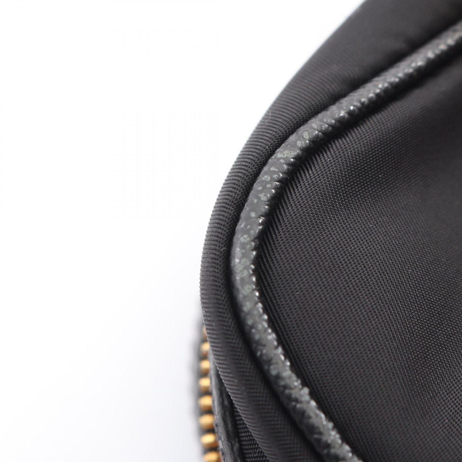Prada Handbag Tessuto Saffiano 2-Way Black Nylon Leather — view 6