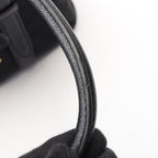 Prada Handbag Tessuto Saffiano 2-Way Black Nylon Leather — view 8