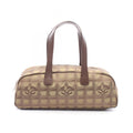 Chanel New Travel Line Khaki Leather Boston