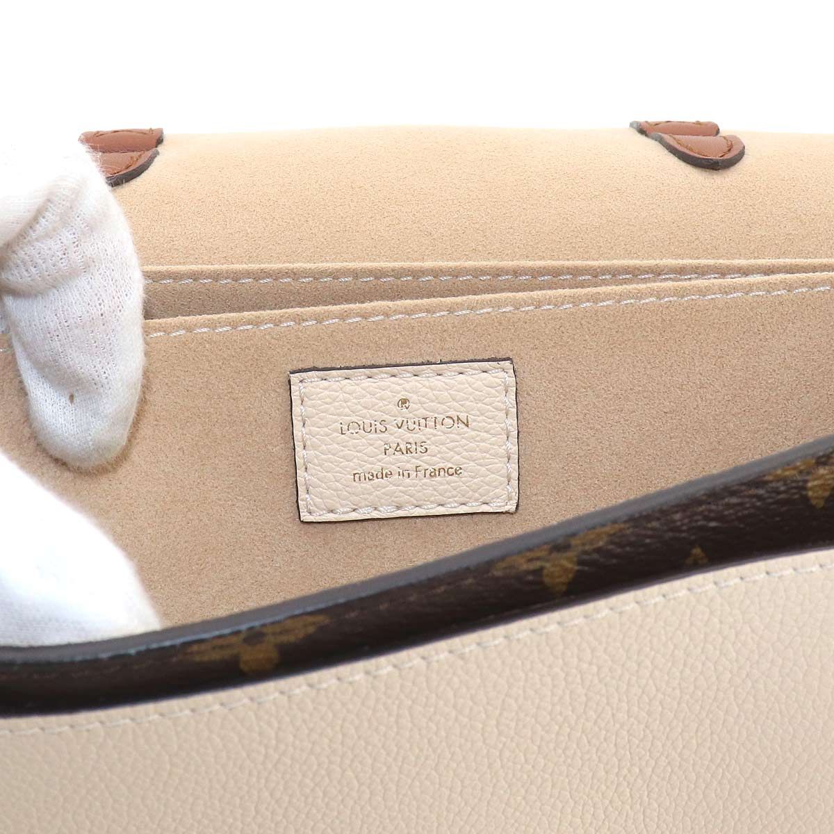 Louis Vuitton Monogram PM 2-Way Bag Cream — view 9