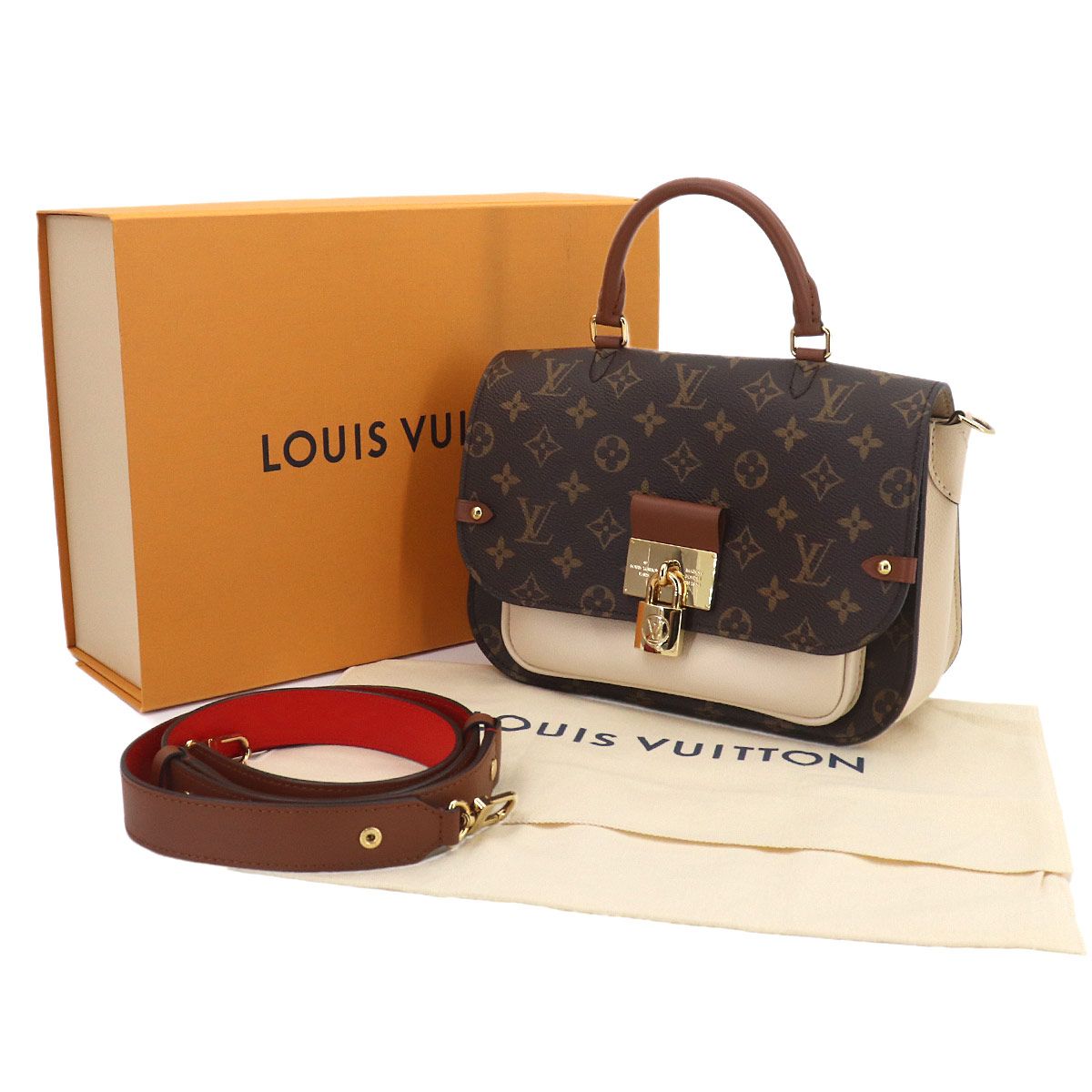 Louis Vuitton Monogram PM 2-Way Bag Cream — view 2