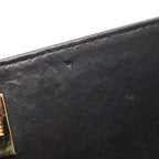 Chanel Shoulder Bag Full Flap Quilted Black Lambskin Chain