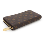 Louis Vuitton Monogram Zippy Wallet Zip Around Iced Gold — view 4