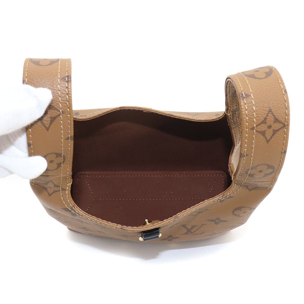 Louis Vuitton Monogram Reverse Atlantis BB 2-Way Bag Brown