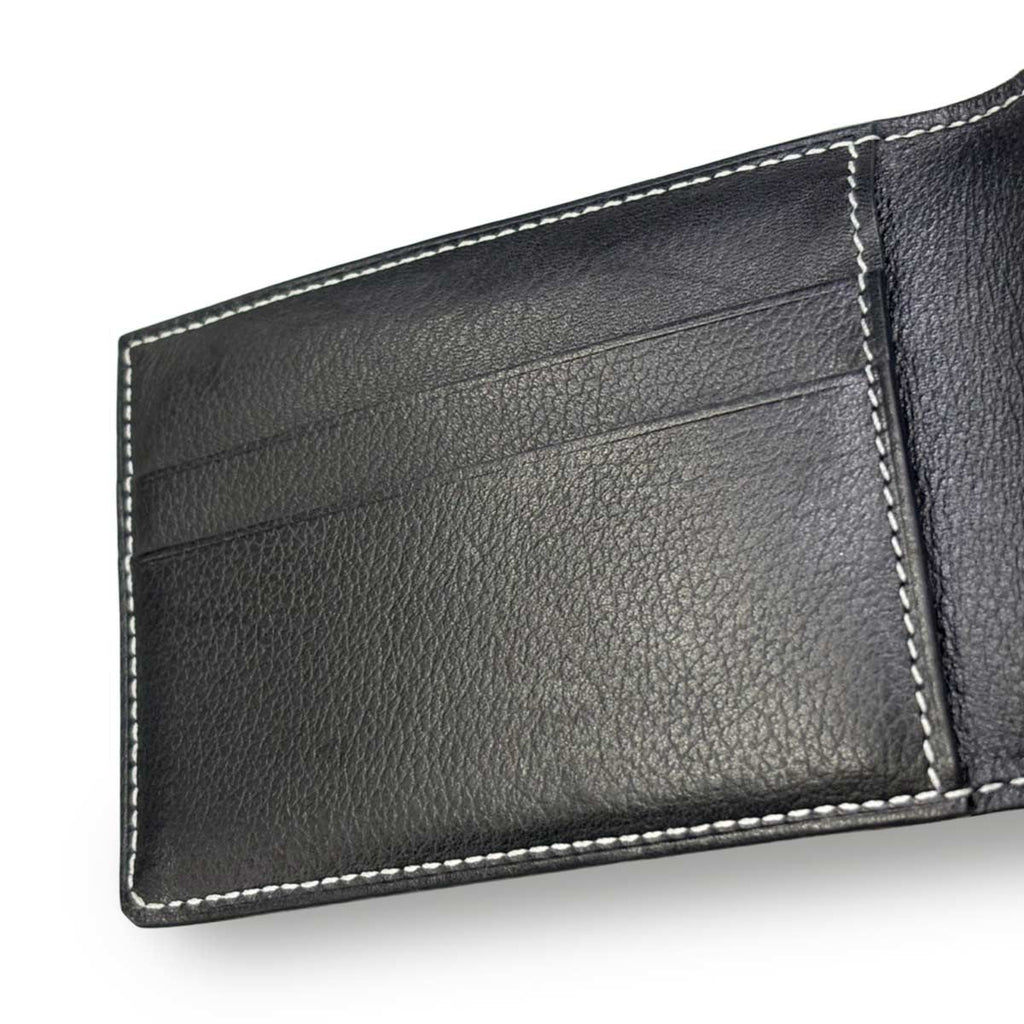 Hermes Series Oriental Card Case Business Holder Bague Rain Black — view 6