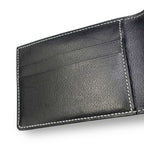Hermes Series Oriental Card Case Business Holder Bague Rain Black — view 6