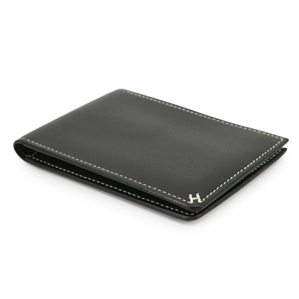 Hermes Series Oriental Card Case Business Holder Bague Rain Black — view 3