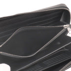 Louis Vuitton Monogram Eclipse Zippy XL Zip Around Wallet Black — view 8