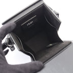 Fendi Shoulder Bag Box Black Leather — view 3