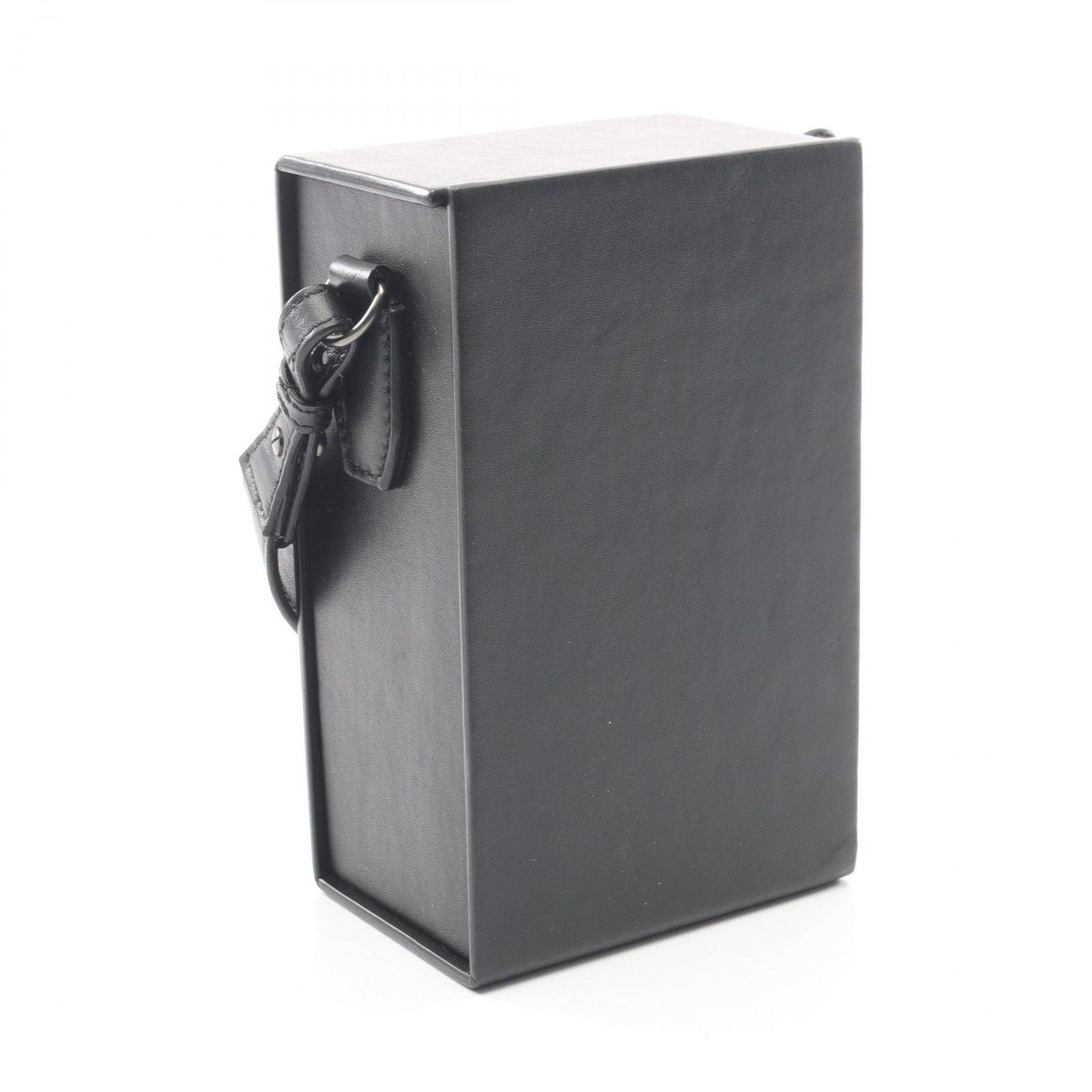 Fendi Shoulder Bag Box Black Leather — view 2