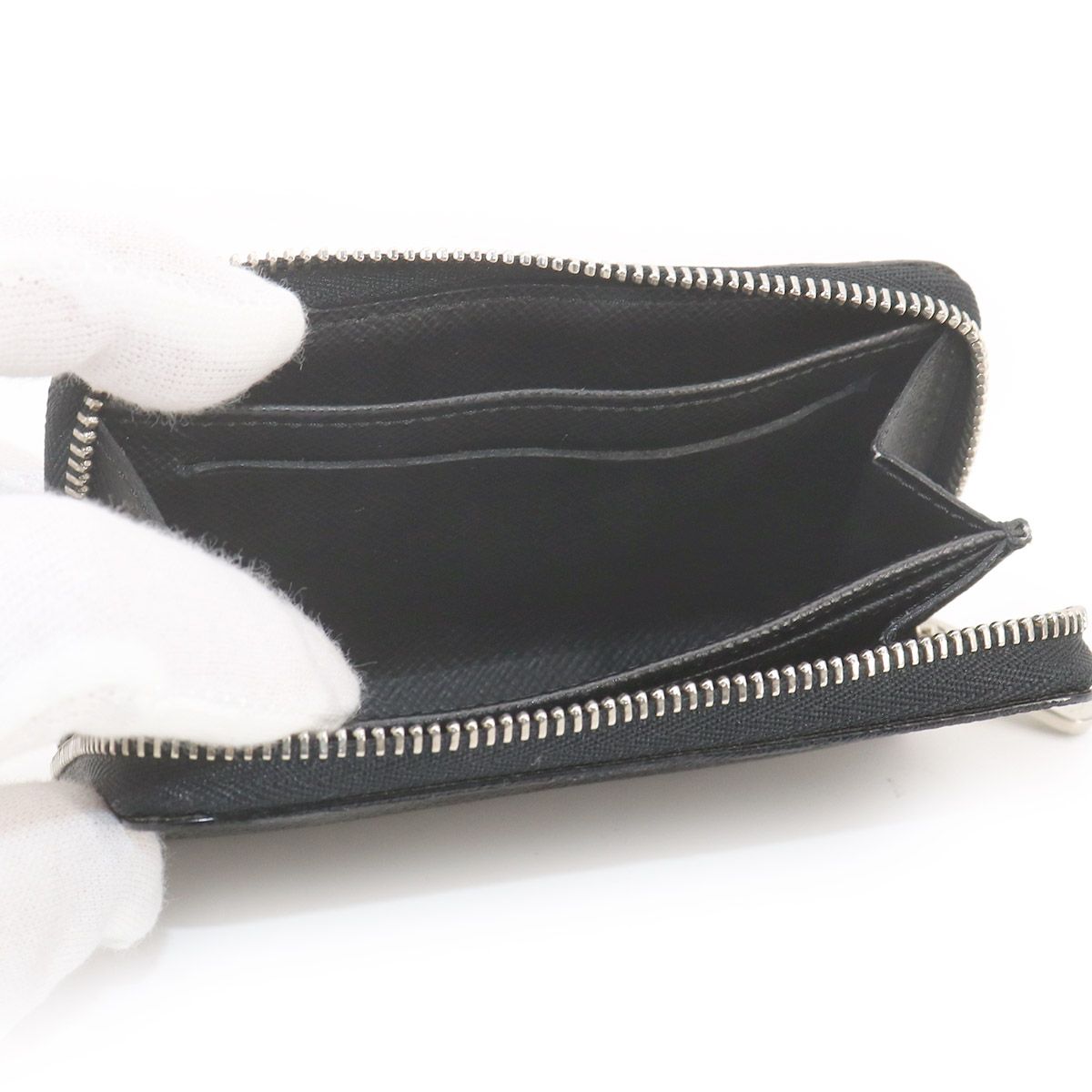 Louis Vuitton Damier Graphite Zippy Coin Purse — view 8