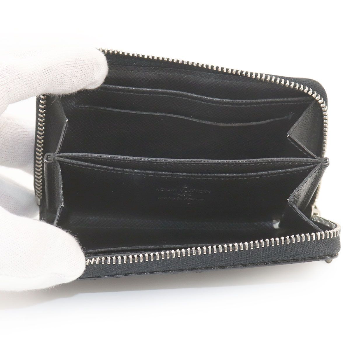 Louis Vuitton Damier Graphite Zippy Coin Purse — view 5