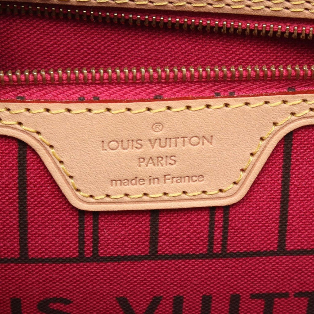 Louis Vuitton Tote Neverfull PM Pivoine Canvas Leather — view 4