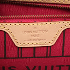 Louis Vuitton Tote Neverfull PM Pivoine Canvas Leather — view 4
