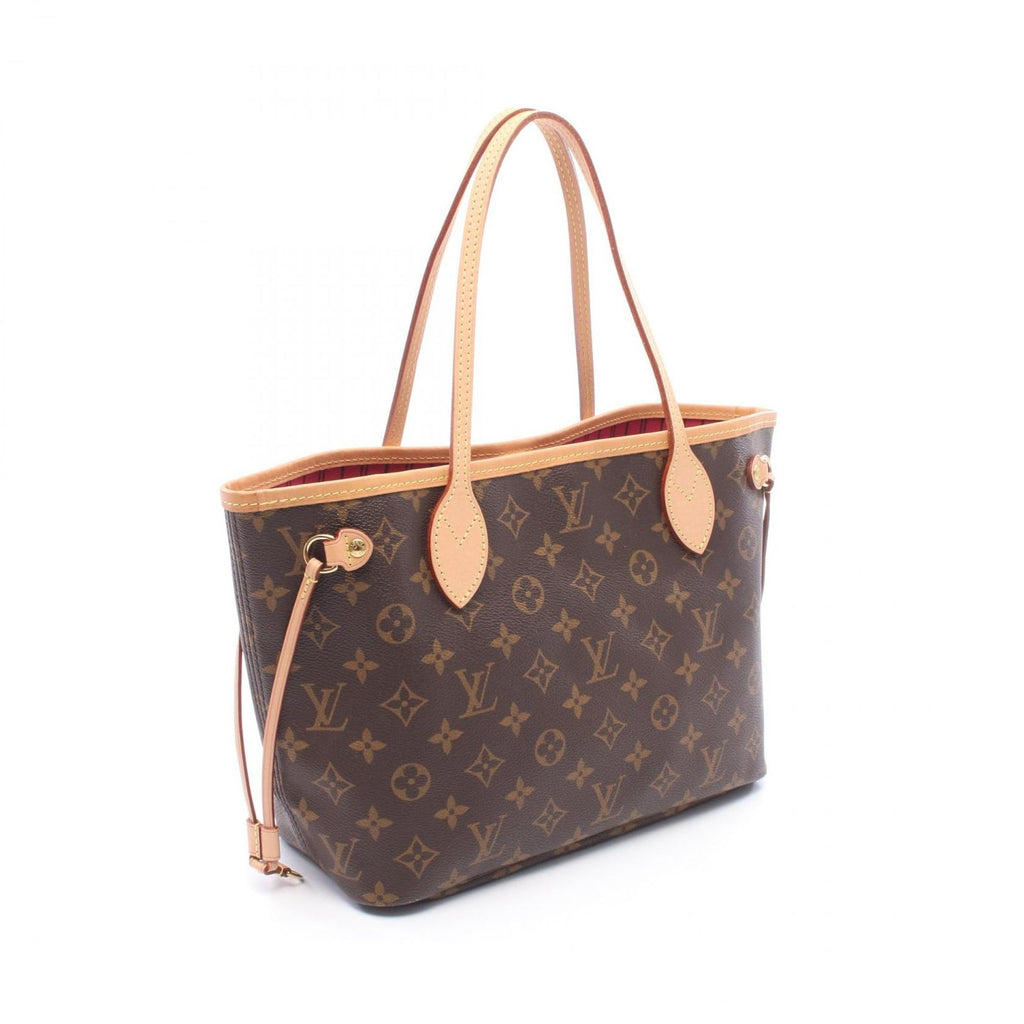 Louis Vuitton Tote Neverfull PM Pivoine Canvas Leather — view 2