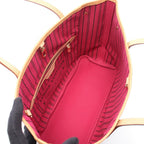 Louis Vuitton Tote Neverfull PM Pivoine Canvas Leather — view 3