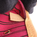 Louis Vuitton Tote Neverfull PM Pivoine Canvas Leather — view 5