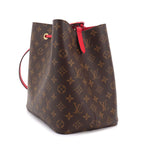 Louis Vuitton Monogram Neo Noe Shoulder Bag Coquelicot — view 3