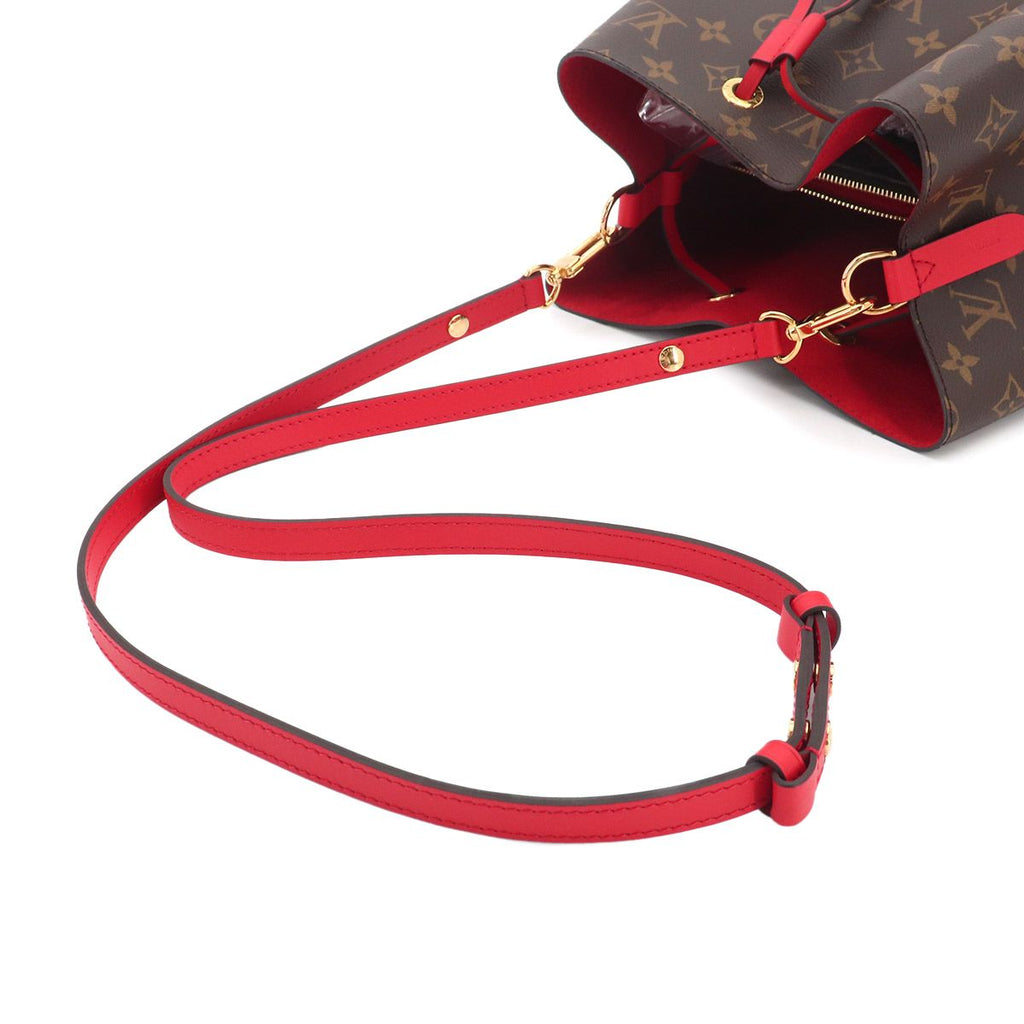 Louis Vuitton Monogram Neo Noe Shoulder Bag Coquelicot — view 5