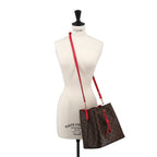 Louis Vuitton Monogram Neo Noe Shoulder Bag Coquelicot — view 9