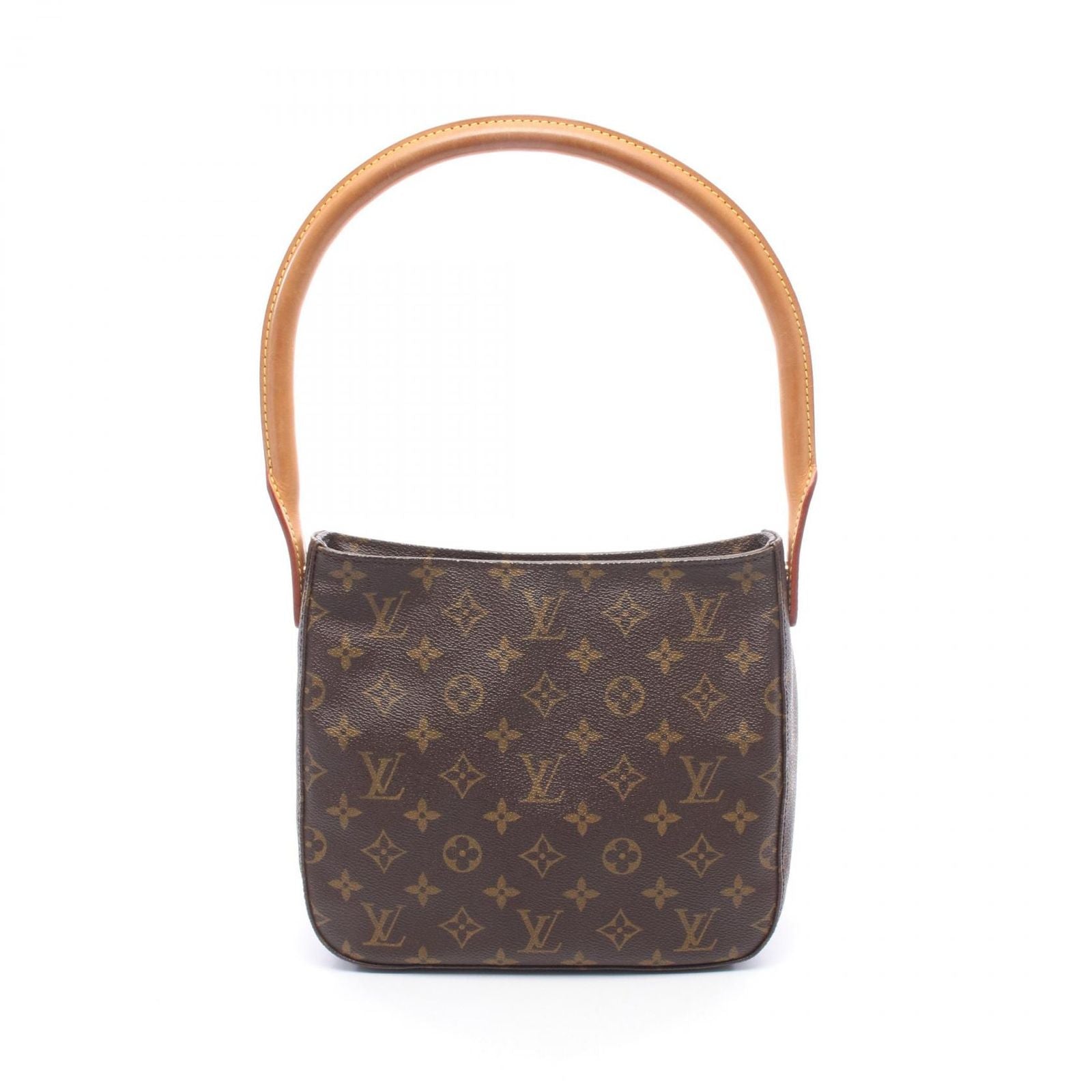 Louis Vuitton Shoulder Bag Looping MM Canvas Leather