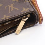 Louis Vuitton Shoulder Bag Looping MM Canvas Leather — view 6