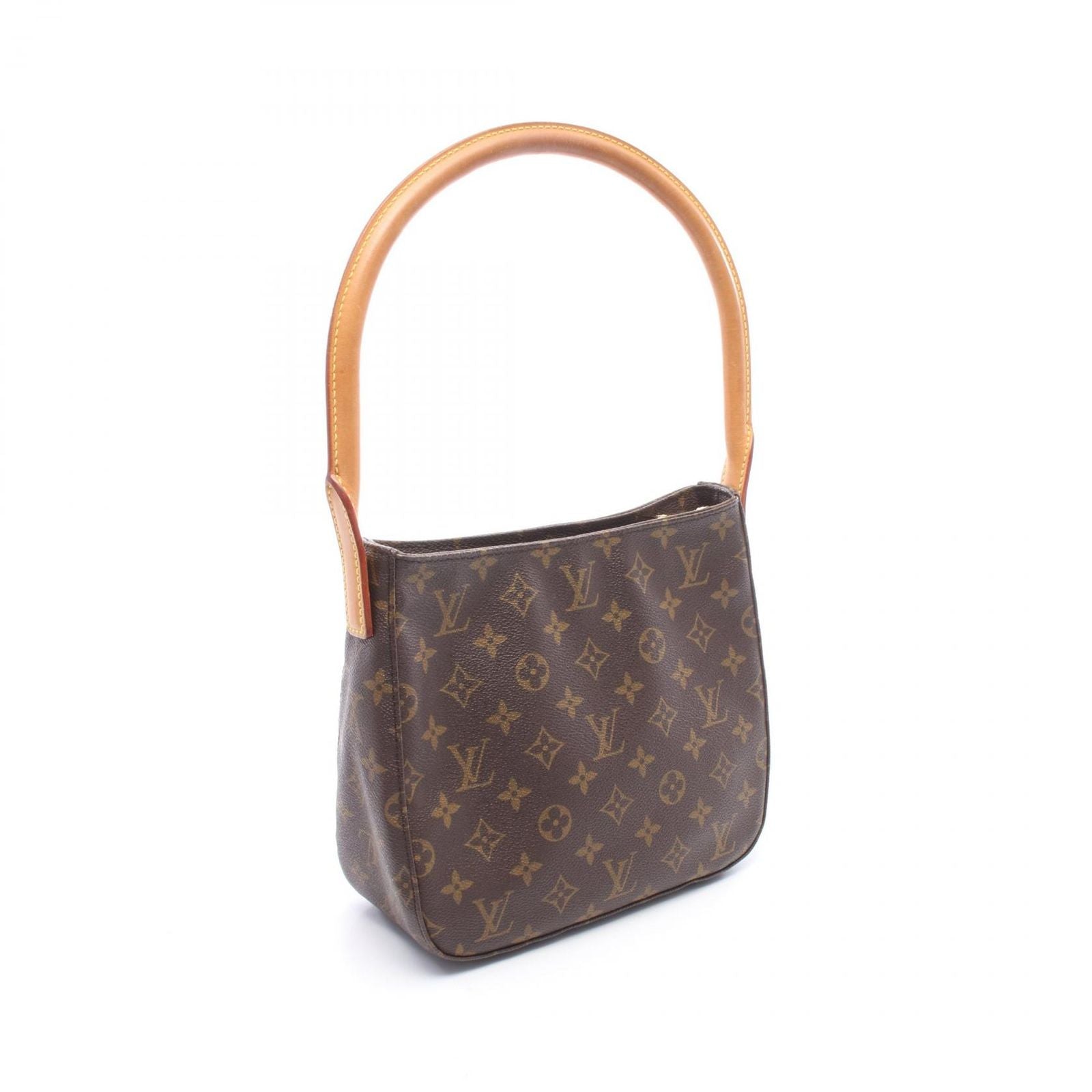 Louis Vuitton Shoulder Bag Looping MM Canvas Leather — view 2