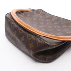 Louis Vuitton Shoulder Bag Looping MM Canvas Leather — view 8