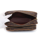 Louis Vuitton Monogram Nile Shoulder Bag Brown Gold — view 7